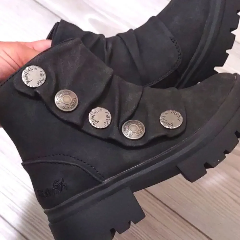 (42-2916)  Blowfish Malibu Unisex-Child Can Do-k Fashion Boot Sz 11